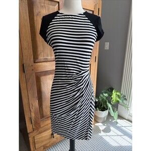 Vintage Y2K Cache Bodycon Sheath Midi Dress Size Small